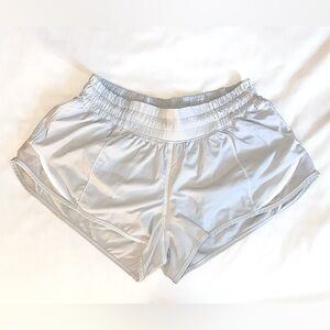 Lululemon white hottie hot shorts